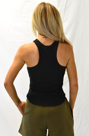 Agate Ribbed Trapeze Singlet