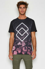 Diamond Cutter Scoop Back T-shirt by Nena & Pasadena - Picpoket