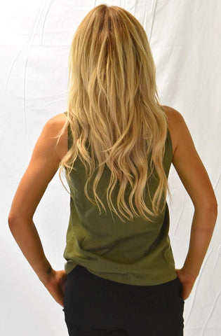 Marty Muscle Tank - Khaki