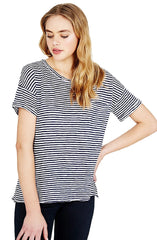Mia - Stripe T-shirt by Mavi - Picpoket