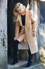 Wanderer Long Line Coat by Minty Meets Munt - Picpoket