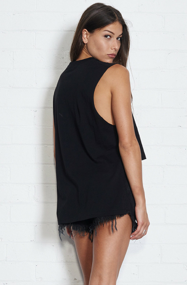 Pink Cadillac Cut-off Tee by Nana Judy - Women - Picpoket