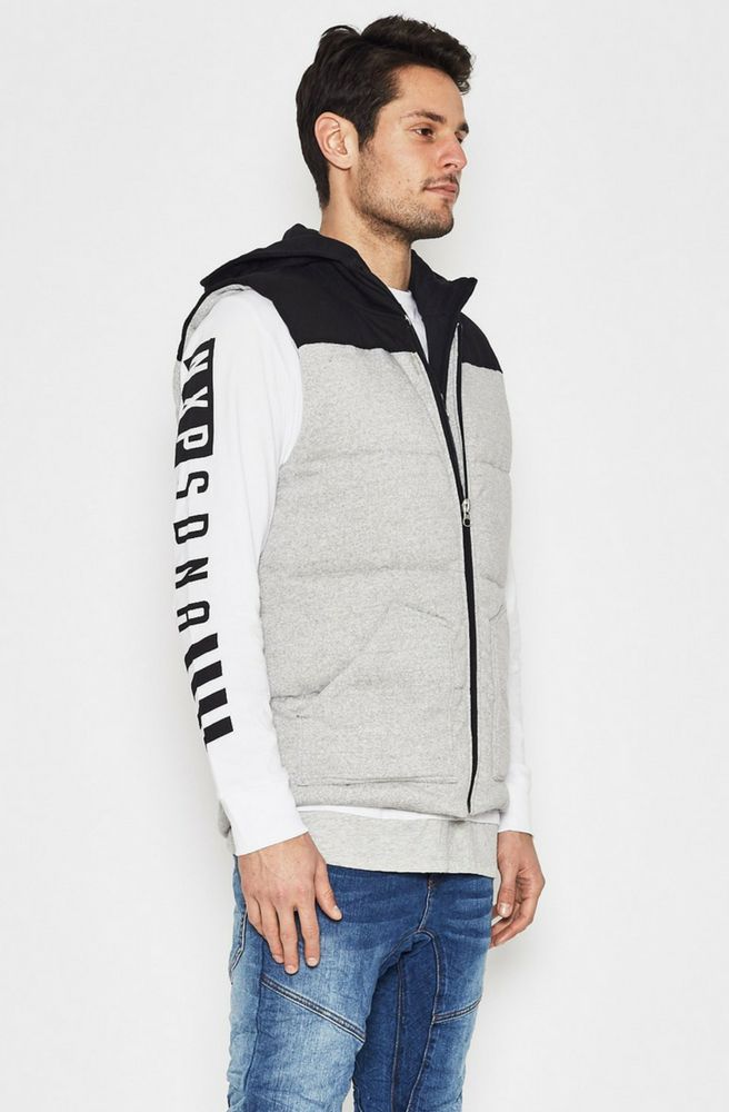 Phoenix Hooded Puffer Vest by Nena & Pasadena - Picpoket