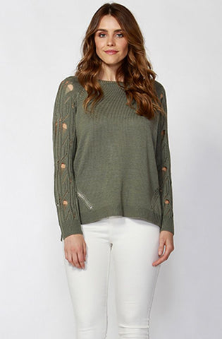 Neville Distressed Knit