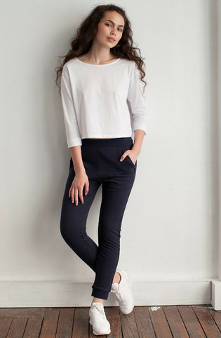 Beacon Roll Sleeve Top