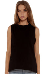 Marty Muscle Tank - Black by Nude Lucy - Picpoket