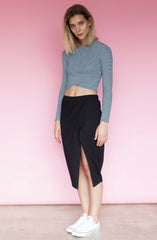 Ronia Wrap Skirt by Nude Lucy - Picpoket