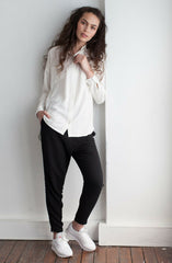 Sable Oversized Shirt - Cream by Nude Lucy - Picpoket