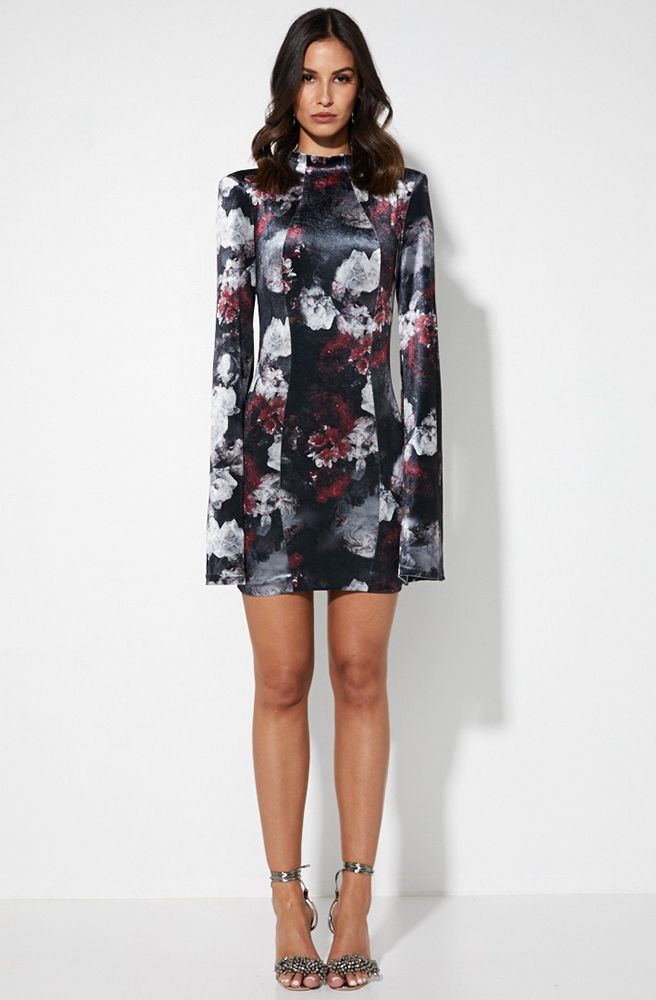 The Poison Arrow Mini Dress by Mossman - Picpoket