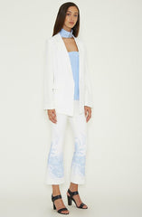 Titanium Blazer - White by Ruby Sees All - Picpoket