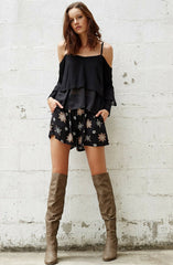 Lonesome Dot Border Top by Three Of Something - Picpoket