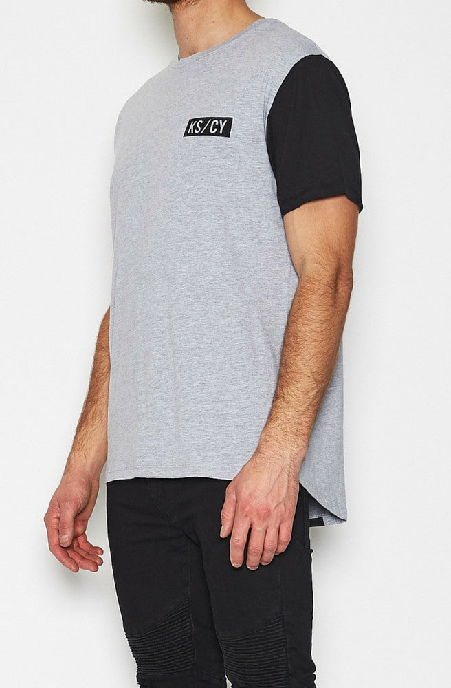 Blazon Scoop Back T-shirt by KSCY - Picpoket