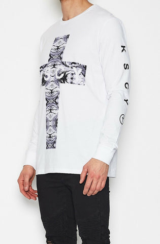 Testify Long Sleeve T-shirt - White
