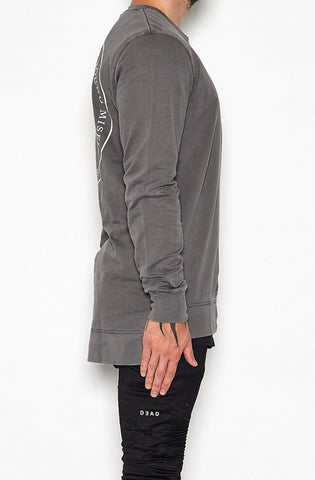 Misfit Long Back Sweatshirt