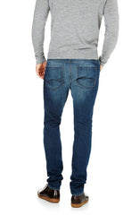 James - Skinny Dark Shaded Vintage Comfort Jeans by Mavi - Men - Picpoket
