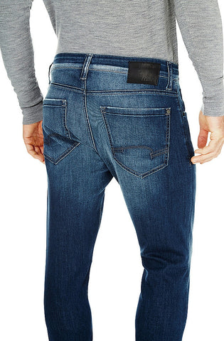 James - Skinny Dark Shaded Vintage Comfort Jeans