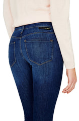 Kristy - High-Rise Super Skinny Crop Jeans by Mavi - Picpoket