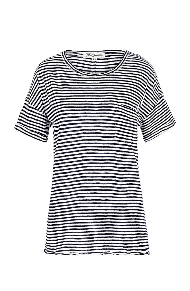 Mia - Stripe T-shirt by Mavi - Picpoket