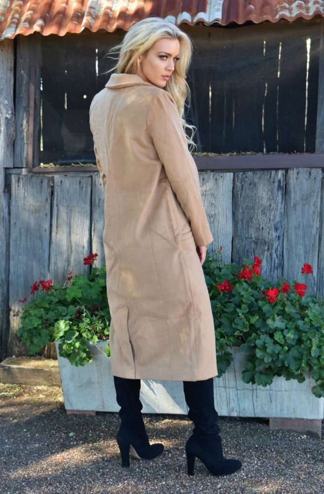 Wanderer Long Line Coat by Minty Meets Munt - Picpoket