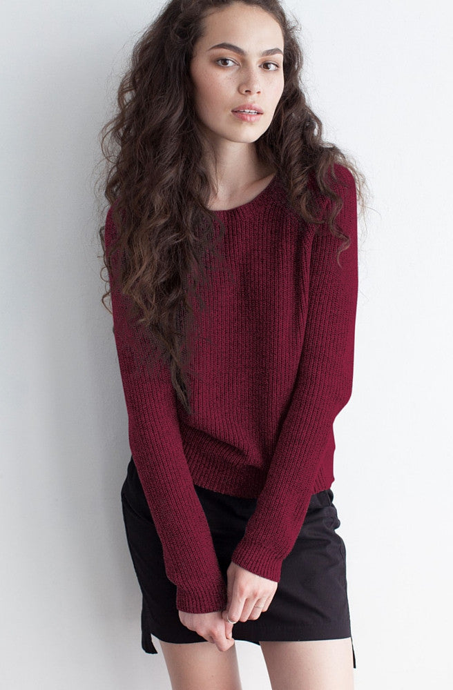 Moreton Crew Neck Knit by Nude Lucy - Picpoket