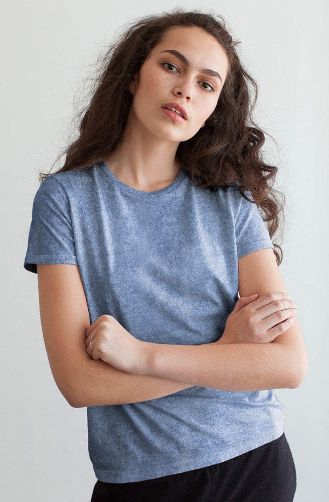 Scotia Acid Wash Tee by Nude Lucy - Picpoket