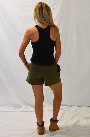 Quartz Paperbag Waist Shorts