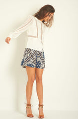 Rock The Casbah Shorts by Three Of Something - Picpoket