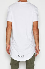 Airwolf Cape Back Pocket T-shirt - White by Nena & Pasadena - Picpoket