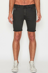 Turn It Up Shorts - Washed Black by Nena & Pasadena - Picpoket