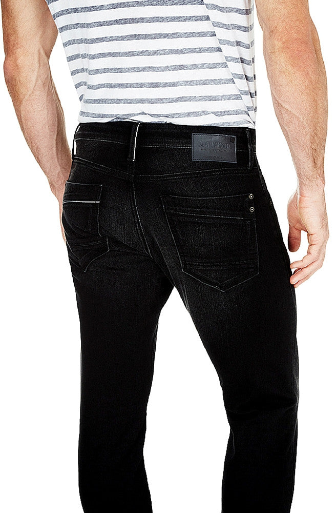 Yves - Coal Black Edge Jeans by Mavi - Men - Picpoket
